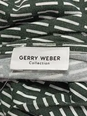 Vorschaubild 3 von Damen Freizeitkleid Gr. 40/L Grün Grafisch Viskose Midi