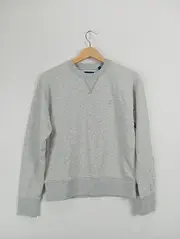 Vorschaubild 2 von Damen Sweatshirt Pullover Grau Gr. 34/XS Casual