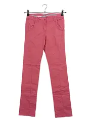 Vorschaubild 1 von Mädchen Stoffhose Gr. 152 Rosa Casual Freizeit Baumwolle