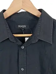 Vorschaubild 2 von Herren Business Hemd Langarm Schwarz Gr. 56/3XL