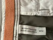 Vorschaubild 3 von Herren Cargo Shorts W32 Oliv Casual Kurze Hose