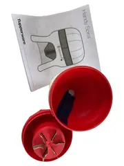 Vorschaubild 1 von Handy Spiral Gemüseschneider Spiralschneider Rot Weiß mit Anleitung