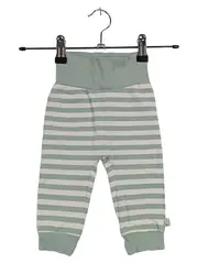 Vorschaubild 1 von Baby Jogginghose Gr. 68 gestreift mint/weiß Baumwolle Komfortabel