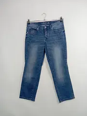 Vorschaubild 2 von Damen Jeans Tapered Fit Alexa W29 Blau Casual Hose