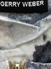 Vorschaubild 4 von Damen Bluse Gr. 44 Mehrfarbig Abstrakt Reißverschluss