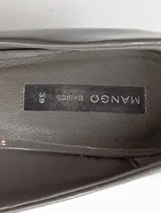 Vorschaubild 4 von Peeptoe High Heels Plateau Pumps Grau Gr. 39 Elegant Modisch Damen