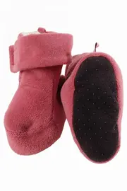Vorschaubild 3 von Krabbelschuhe Baby Schuhe Rosa Gr. 20 Kinder Hausschuhe Booties