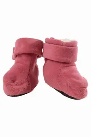 Vorschaubild 2 von Krabbelschuhe Baby Schuhe Rosa Gr. 20 Kinder Hausschuhe Booties