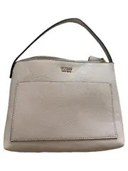 Vorschaubild 1 von Henkeltasche Damen Beige Klein Elegant Polyurethan Handtasche