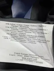 Vorschaubild 4 von Damen Sportrock Gr. 34/XS Schwarz Casual Rock 46cm Länge