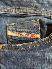 Vorschaubild 4 von Herren Jeans Regular Fit W31 L30 Blau Denim Hose Baumwolle