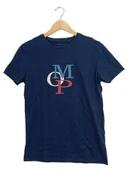Vorschaubild 1 von Kinder T-Shirt Blau Gr. 158/164 Casual Logo Print Baumwolle