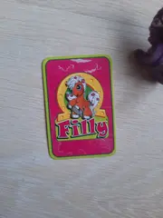 Vorschaubild 3 von Neon Kick Pferd Figur Special Beach Party 2010 mit Sammelkarte Selten