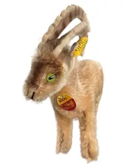 Vorschaubild 1 von Ziege Rocky Kuscheltier Plüschtier Braun 16cm