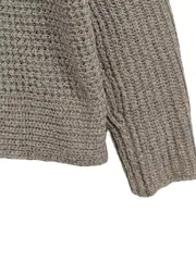 Vorschaubild 4 von Damen Pullover Gr. 40/L Grau Strick Casual Langarm