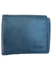 Vorschaubild 1 von Herren Geldbörse Leder Schwarz Casual Portemonnaie Brieftasche