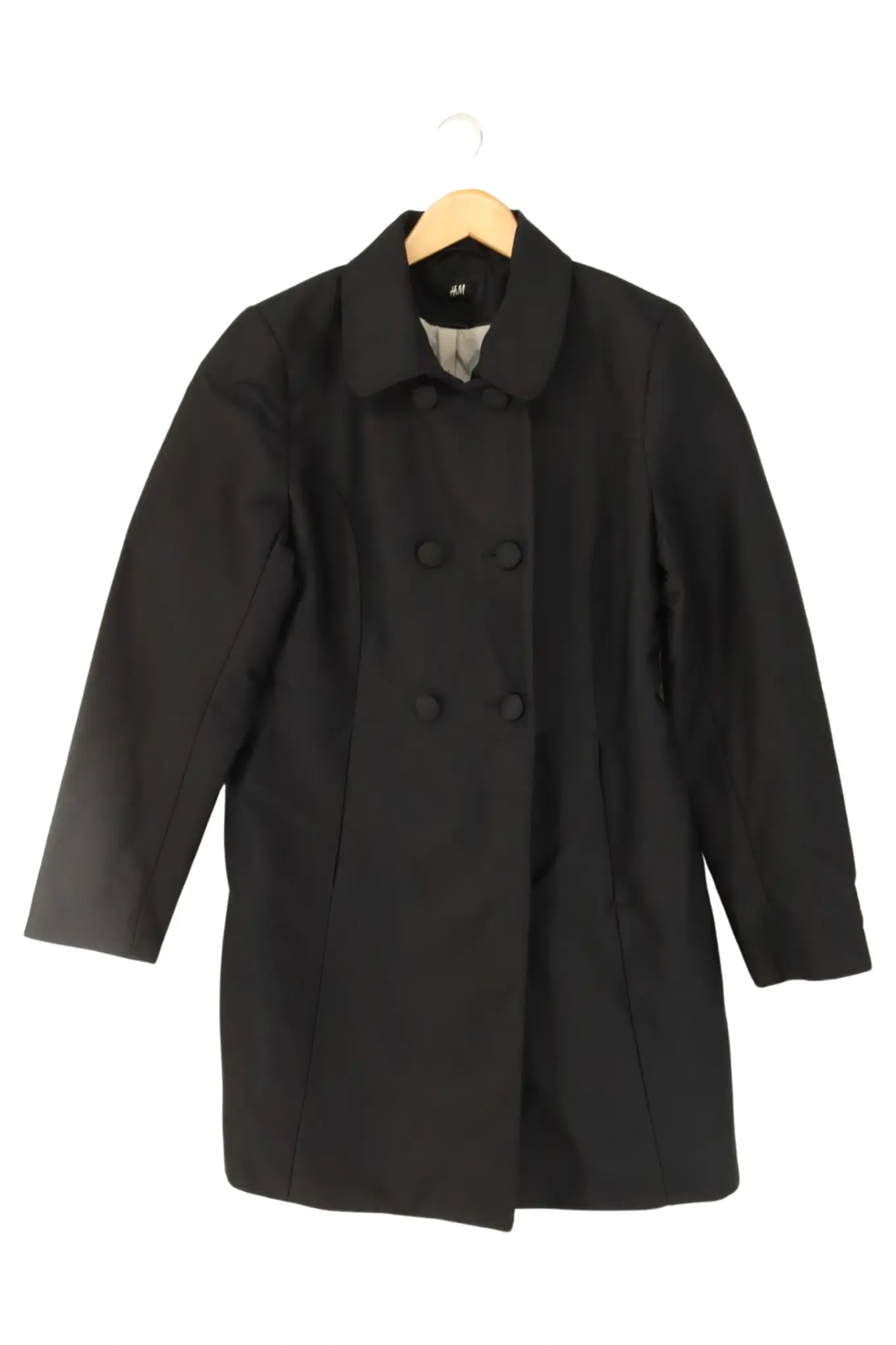 JOHANNA ORTIZ X H&M Trenchcoat Damen 44/XL Schwarz Klassisch Elegant