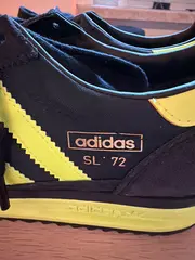 Vorschaubild 5 von SL 72 Herren Sneaker Sportschuhe Gr. 42 Grau Neongelb Retro