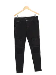 Vorschaubild 1 von Herren Jeans Slim Fit W33/L34 Schwarz Streetwear