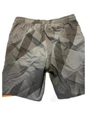 Vorschaubild 2 von Badeshorts Kinder Gr. 164 Grau Geometrisch Sportlich