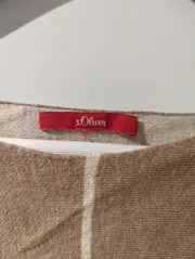 Vorschaubild 3 von Damen Strickpullover Gr. M/L Beige 3/4-Arm Casual