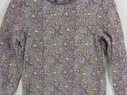 Vorschaubild 3 von Langarmshirt Mädchen Lila Blumenmuster Baumwolle Gr. 116