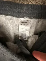 Vorschaubild 2 von Jogginghose Herren Gr. L Grau 3 Streifen Trainingshose