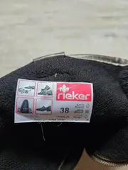 Vorschaubild 2 von Damen Stiefelette Gr. 38 Braun Vintage Nieten Schnallen Western