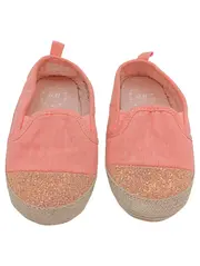 Vorschaubild 2 von Slipper Kinder Mädchen Gr. 20/21 Rosa Glitzer Espadrilles