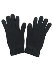 Vorschaubild 2 von Juventus Strick-Handschuhe Herren Größe L Schwarz Touchscreen