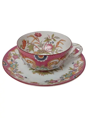 BAVARIA PORZELLAN Tasse und Unterteller