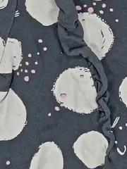 Vorschaubild 5 von Kinder T-Shirt Mädchen Punkte Katzen Gr. 86 Grau Baumwolle