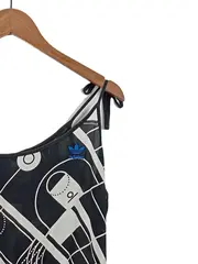 Vorschaubild 5 von Originals Damen Jumpsuit Gr. 40 Schwarz Weiß Grafik Sportlich