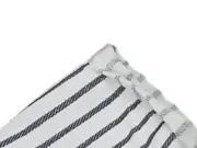 Vorschaubild 5 von VIGGA Mädchen Kleid Gr. 146-152 Weiß Blau Gestreift Baumwolle Sommer Casual