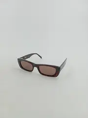 Vorschaubild 2 von Damen Sonnenbrille Modern rechteckig Schildpatt Kunststoff