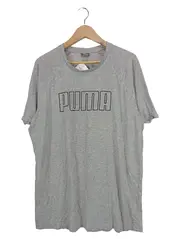Vorschaubild 1 von Herren Sport T-Shirt Grau XL Logo Print Kurzarm