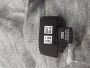 Vorschaubild 4 von Damen Pullover V-Ausschnitt Grau Wolle Gr. 32/XXS Basic Casual