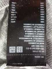 Vorschaubild 5 von Damen Pullover V-Ausschnitt Grau Wolle Gr. 32/XXS Basic Casual