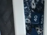 Vorschaubild 5 von Damen Hemdbluse Gr. 40 Blau Blumenmuster Casual Viskose