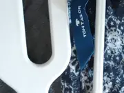 Vorschaubild 4 von Damen Hemdbluse Gr. 40 Blau Blumenmuster Casual Viskose