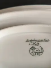 Vorschaubild 4 von Selb LHS Sauciere Porzellan Weiß Klassisch 23 cm