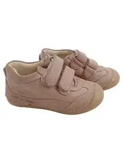 Vorschaubild 1 von Krabbelschuhe Mädchen Gr. 21 Rosa Leder Klettverschluss