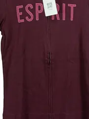 Vorschaubild 3 von Damen Sweatjacke Kapuzenjacke Gr. 40 L Rot Baumwolle Casual