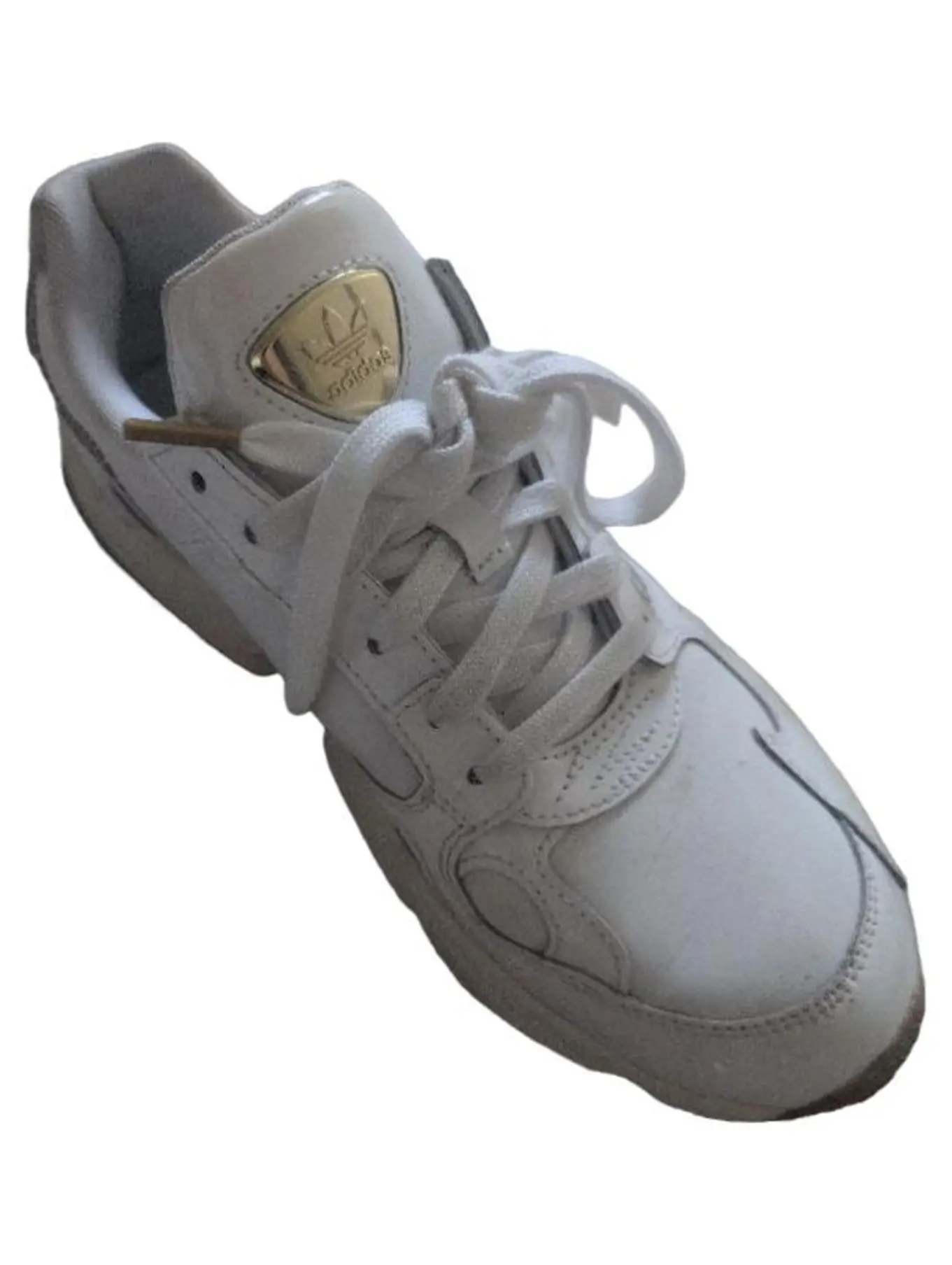 ADIDAS Sneaker Damen Low Weiß Gr. 40 Freizeitschuh Sportschuh