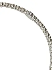 Vorschaubild 5 von Armband Damen Silber 19 cm Elegant Strukturmuster