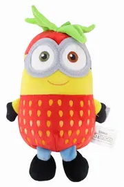 Vorschaubild 1 von Minions Kuscheltier Erdbeere Plüschtier Mehrfarbig