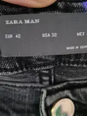 Vorschaubild 6 von Man Jeans Slim Fit Herren Gr. 32/48 Grau Used Look Stretch