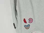 Vorschaubild 7 von Damen Pullover Sweatshirt Gr. 36 Grau Casual mit Applikationen