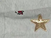 Vorschaubild 5 von Damen Pullover Sweatshirt Gr. 36 Grau Casual mit Applikationen