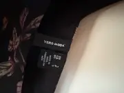 Vorschaubild 2 von Sommerkleid Damen Gr. 36;S Schwarz Blumenmuster Feminin